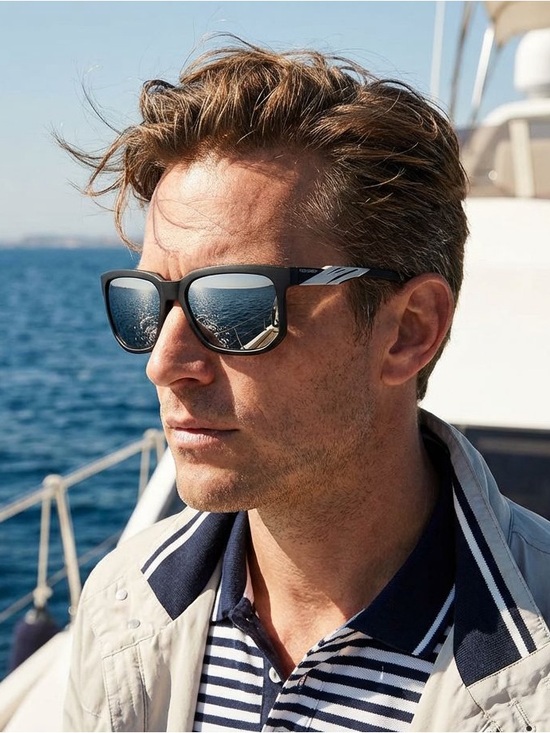 Plein Sport Other - Plein Sport Black Frame Sunglasses with Reflective Lenses